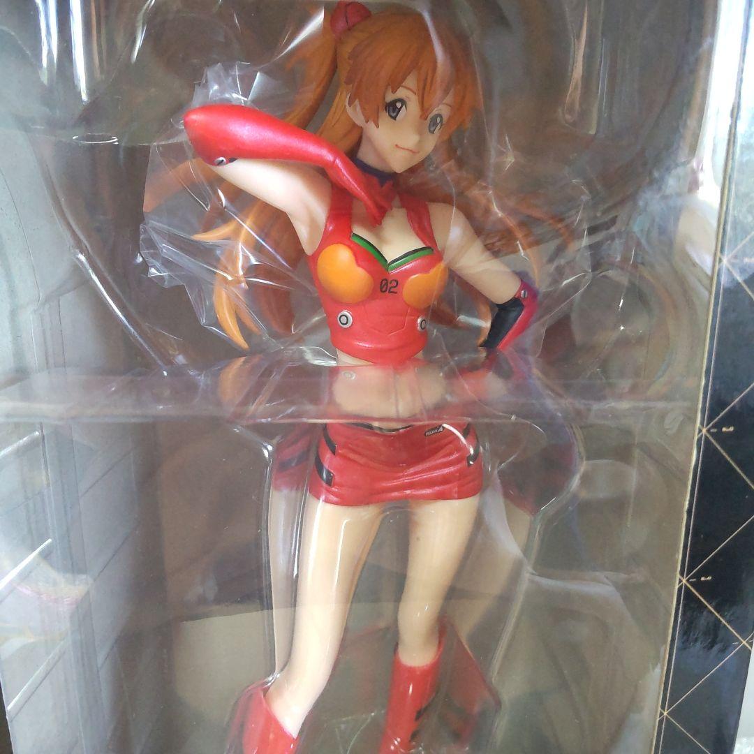 エヴァンゲリオン レーシング プレミアムRQフィギュア レイ アスカ マリ