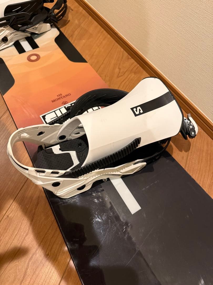 WHITESPACE ホワイトスペース スノーボード サロモン ビンディング付