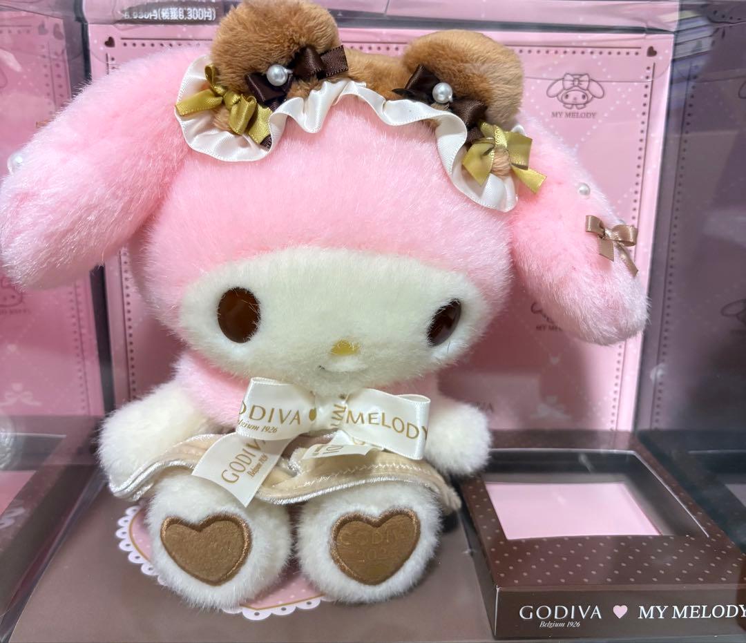 サンリオ × GODIVA 2026ぬいぐるみ４点セット