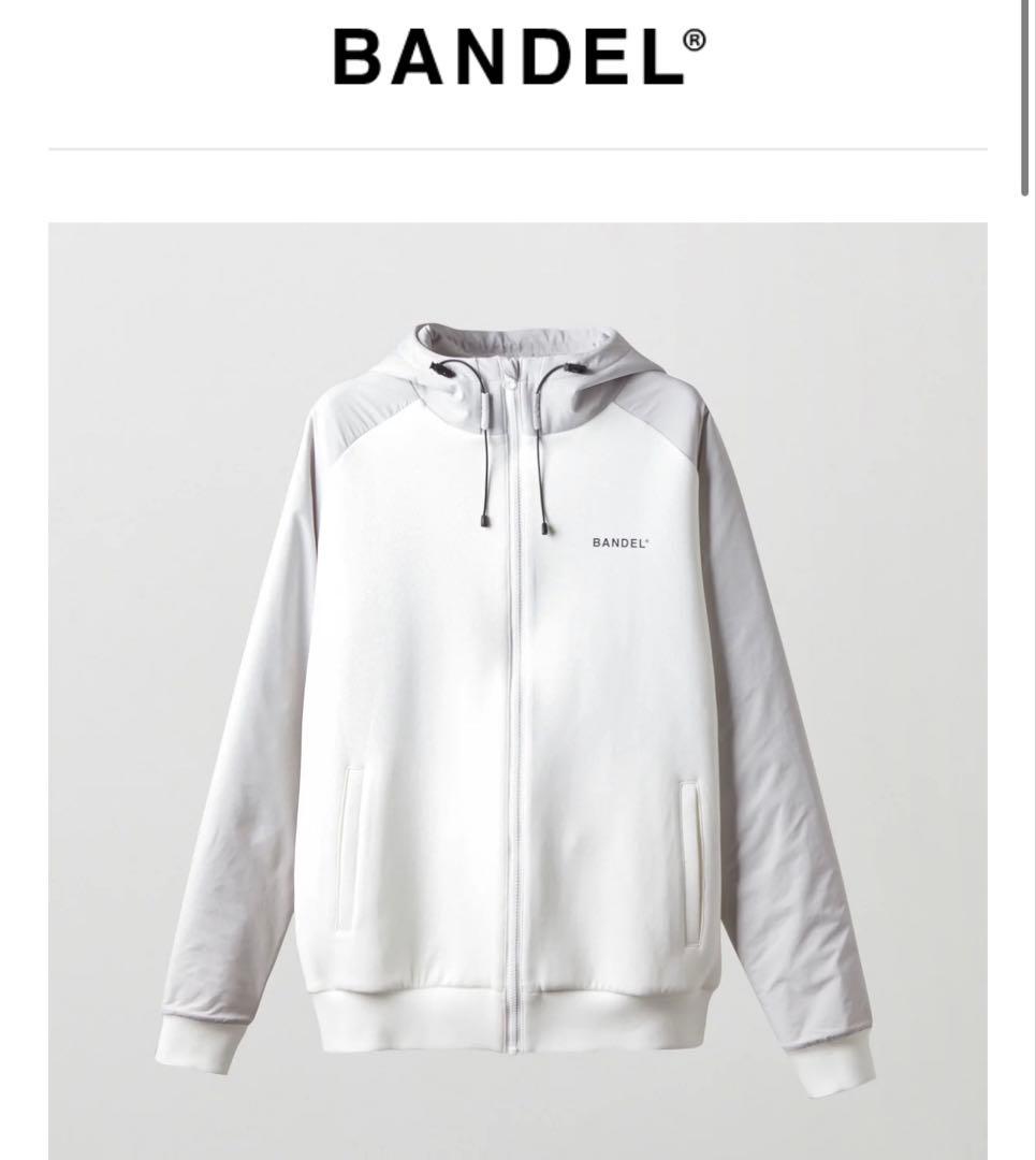 BANDEL GOLF ジップフーディー　ホワイトL