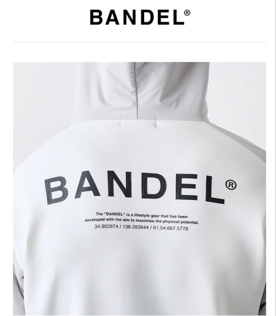 BANDEL GOLF ジップフーディー　ホワイトL