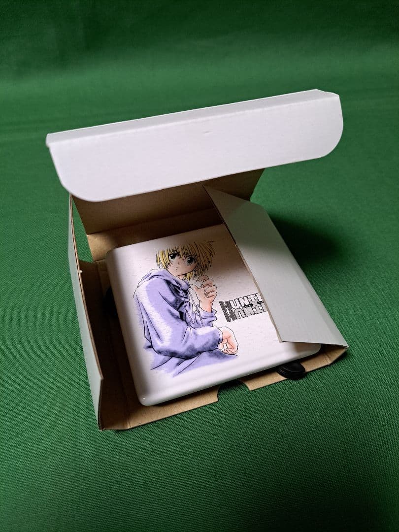 HUNTER×HUNTER 旧アニメ クラピカ 陶器 コースター ★匿名配送★