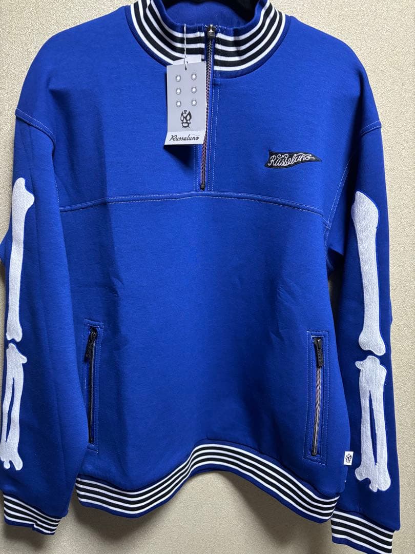 【新品】Russeluno ラッセルノ ハーフジップ5（L） 定価42,900円
