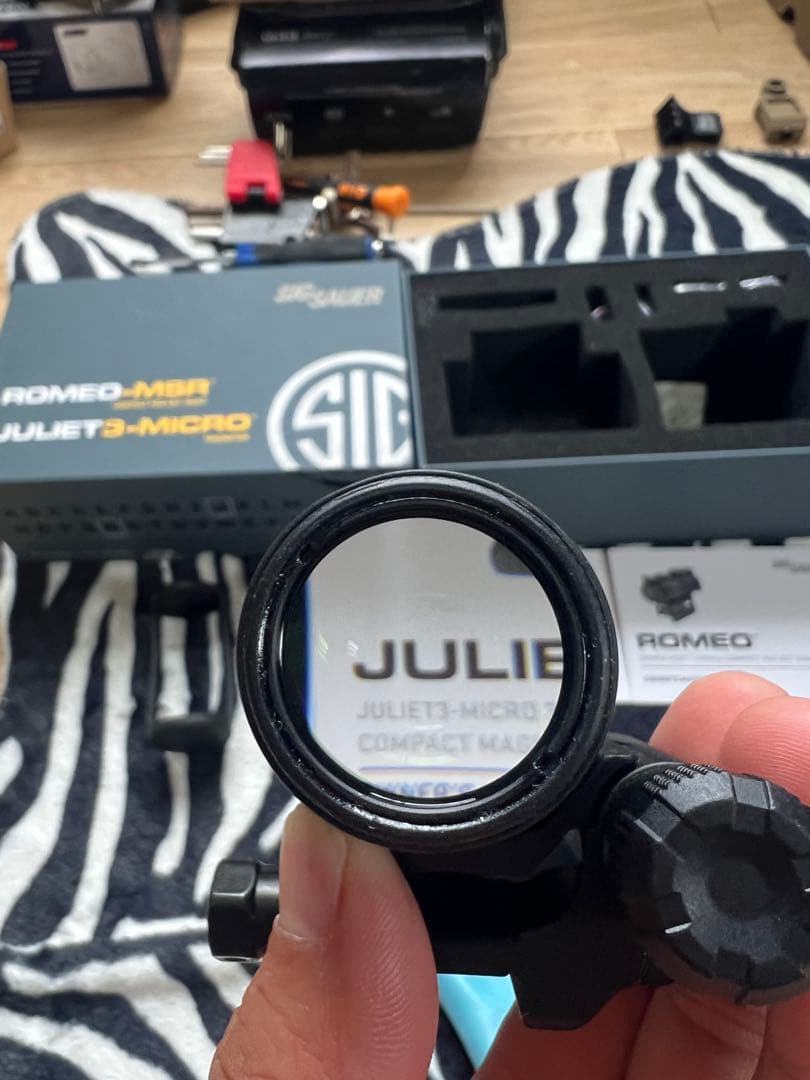 実物ほぼ未使用品SIG SAUER ダットサイト+マグニファイア