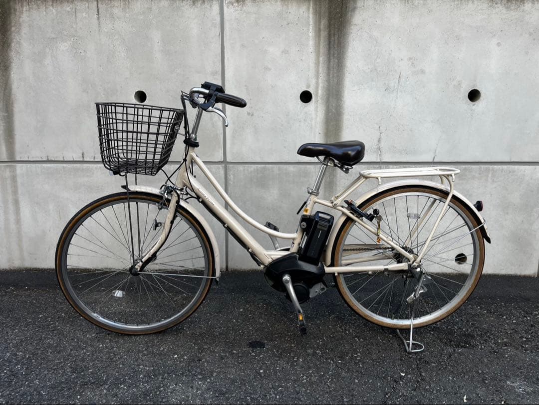 BRIDGESTONE 電動自転車 アシスタプリマ　26インチ　ミルクベージュ