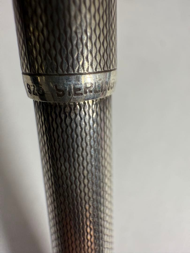 ★高級筆記具★ DUNHILL 925銀製 STERLING製 ボールペン★