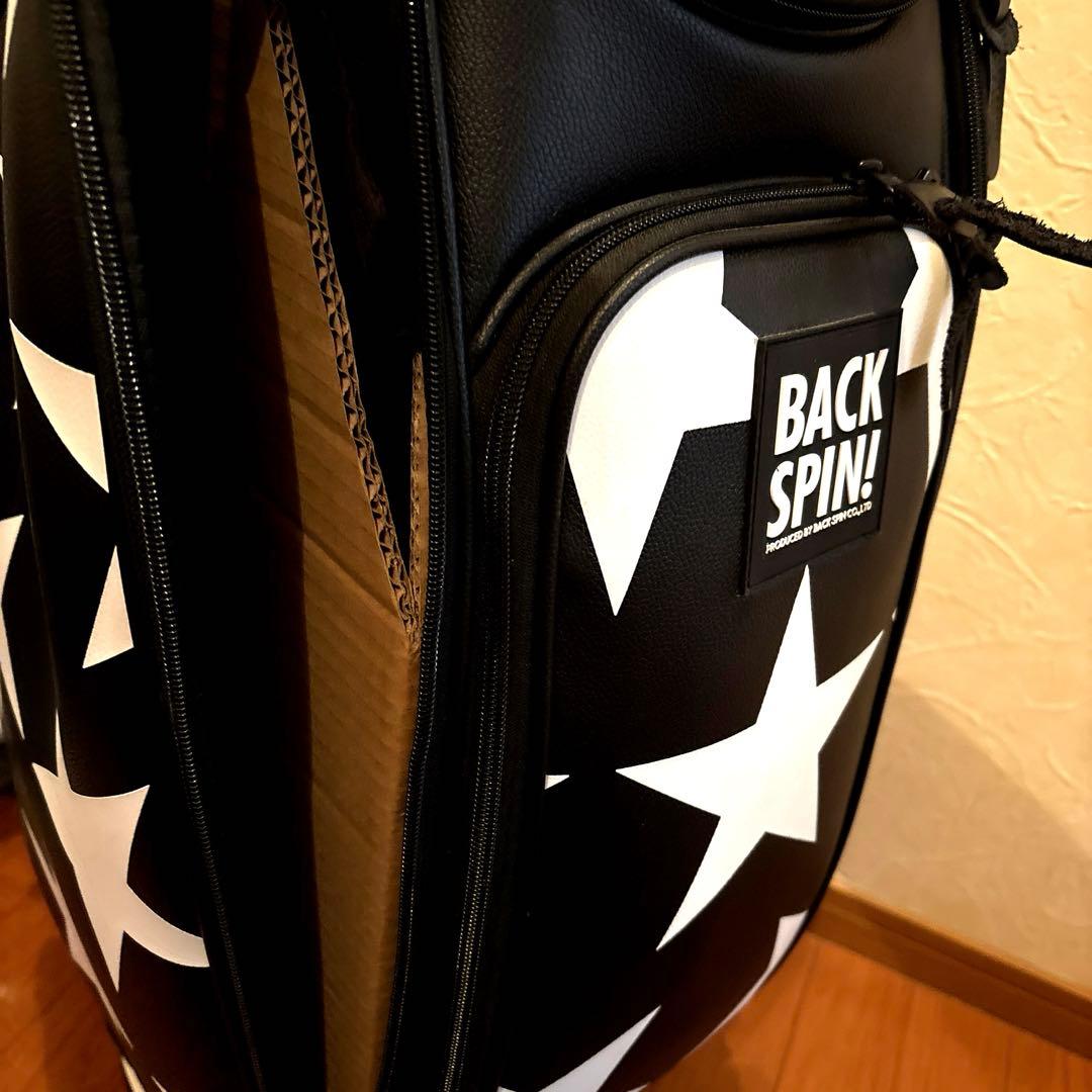 お年玉セール　BACK SPIN 星柄 ゴルフバッグ