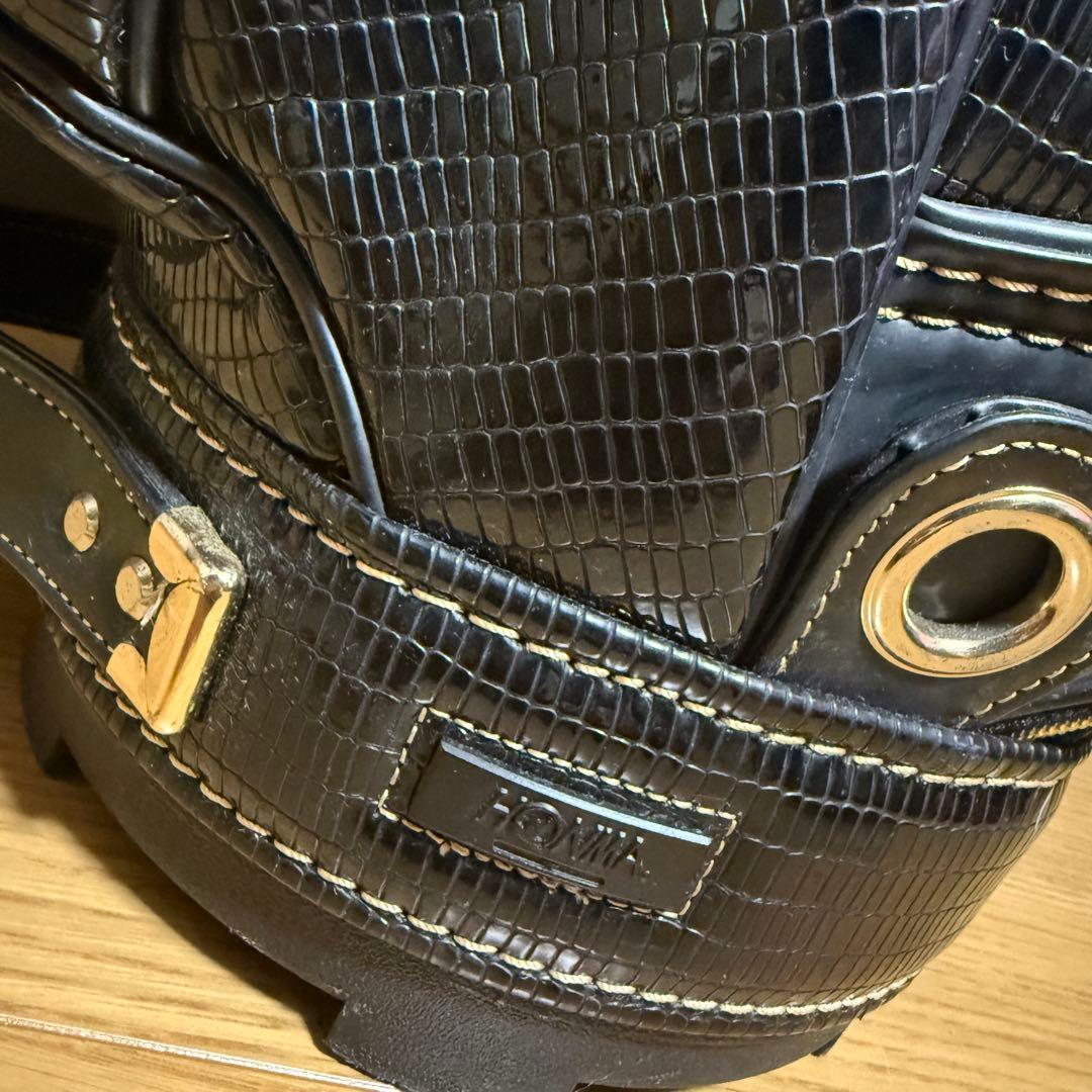 HONMA BERES クロコダイル風 キャディバッグ ゴルフバッグ