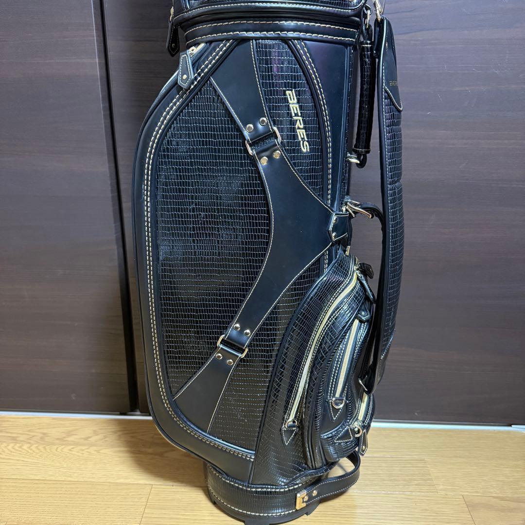 HONMA BERES クロコダイル風 キャディバッグ ゴルフバッグ