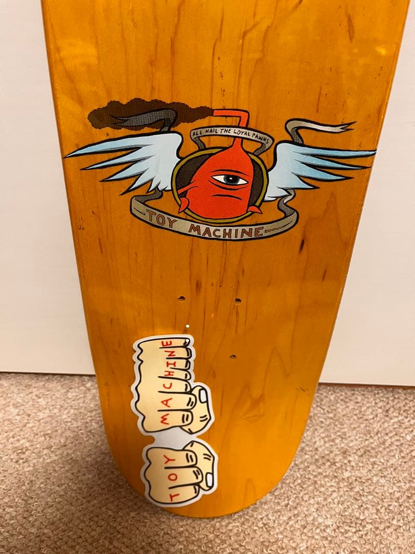 【新品】トイマシーン スケボー デッキ 7.38インチ Toy Machine