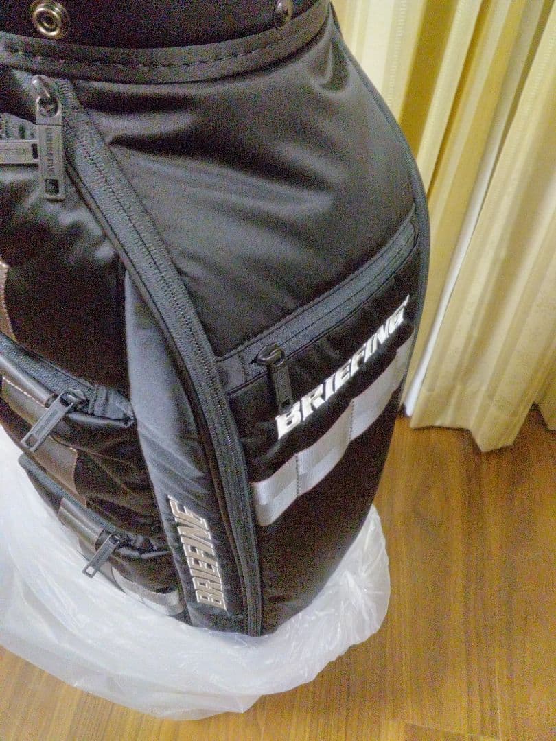新品　BRIEFING キャディバッグ CR-6 ブラックスティール　限定カラー