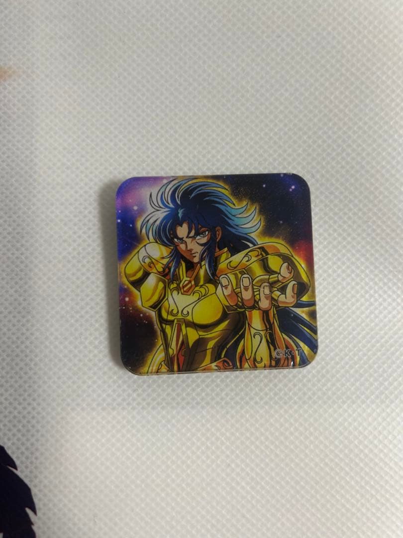 聖闘士星矢　アクリルマグネット　カノン　双子座　サガ　黄金聖闘士