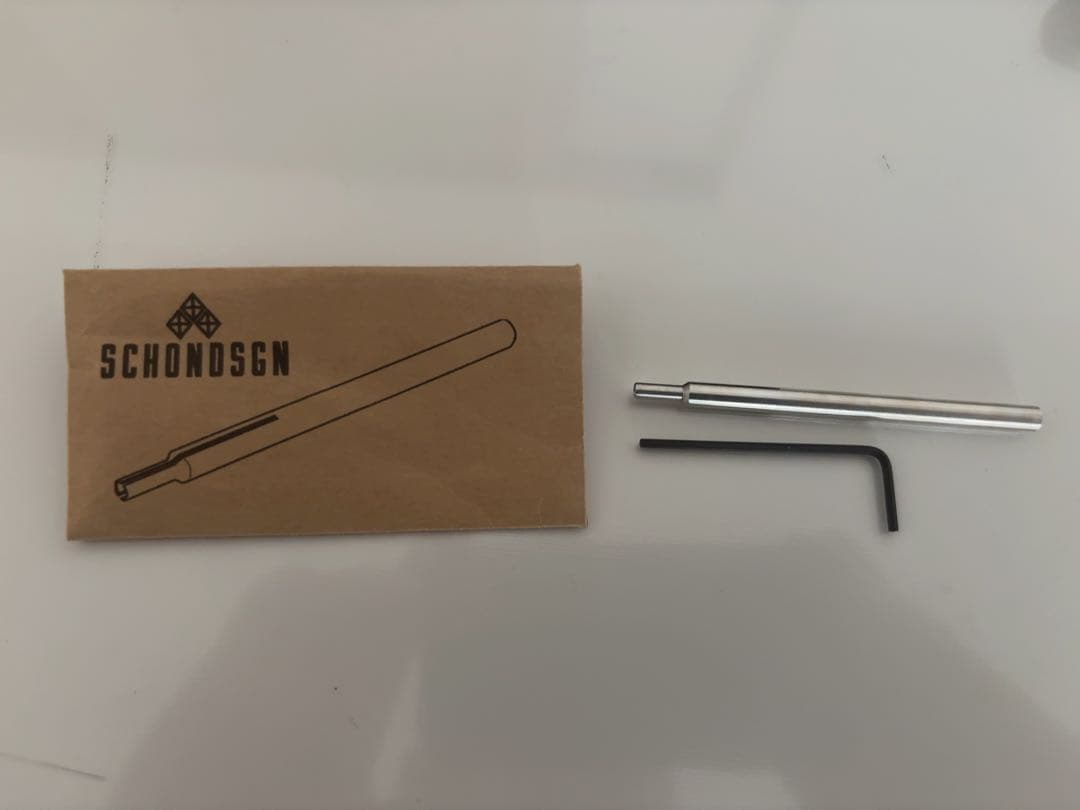 SCHONDSGN ショーン・デザイン #02 クリップペン チタニウム