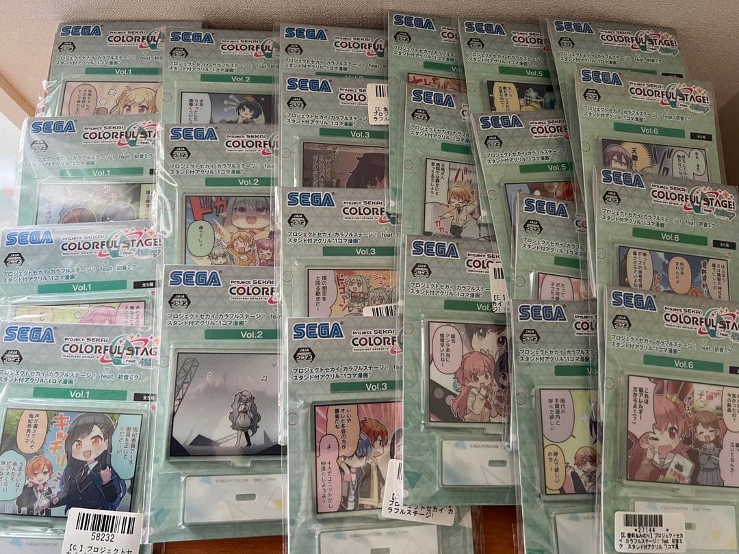 プロジェクトセカイ　プロセカ　スタンド付きアクリル　一コマ漫画　まとめ売り