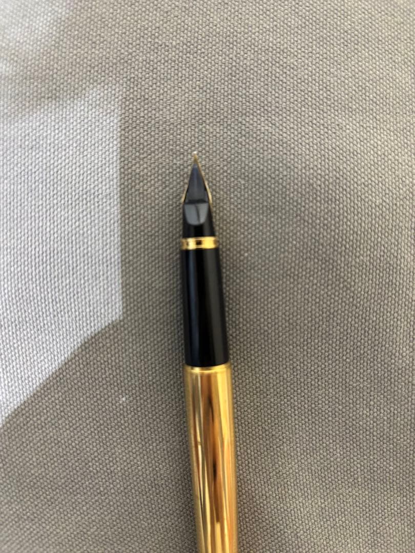 PILOT パイロット 万年筆 ペン先18K-750 ボディ R14K ゴールド