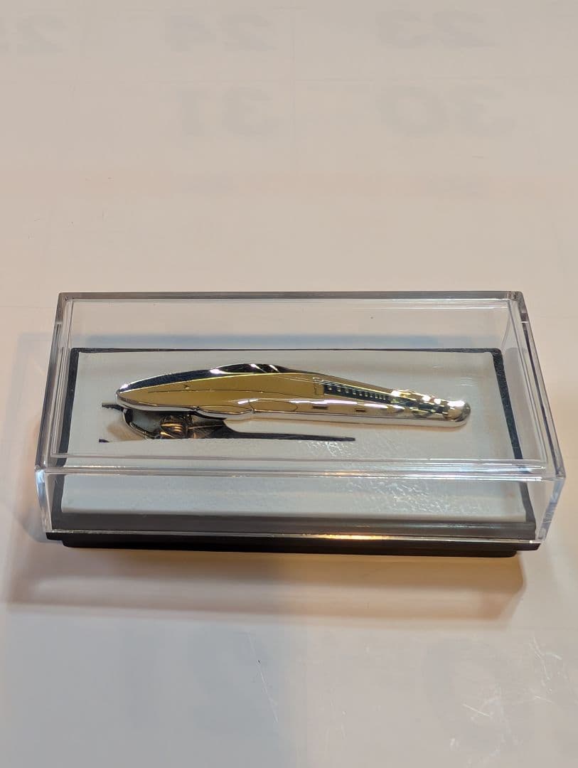 JR東海リニアモーターカー&新幹線500系のぞみのネクタイピン　2点セット