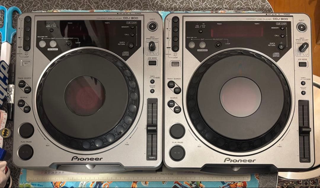 Pioneer CDJ-800 ＊動作確認済み&ケーブル付属