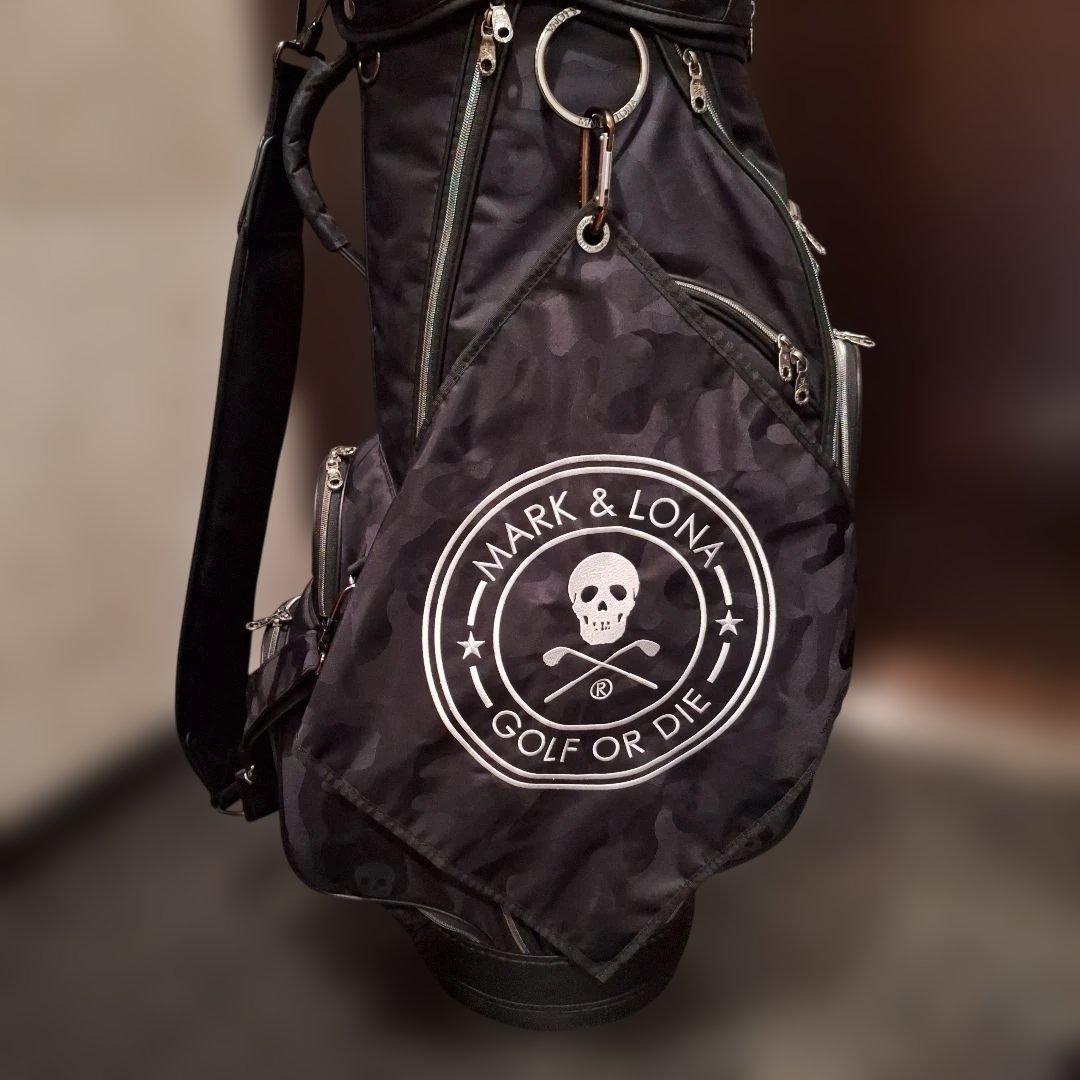 【美品】マークアンドロナ　キャディバッグ　ブラック