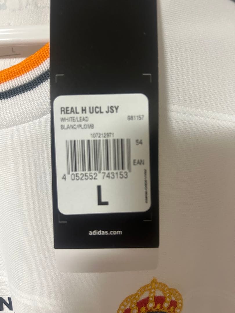 タグ付正規品 レアルマドリード ユニフォーム