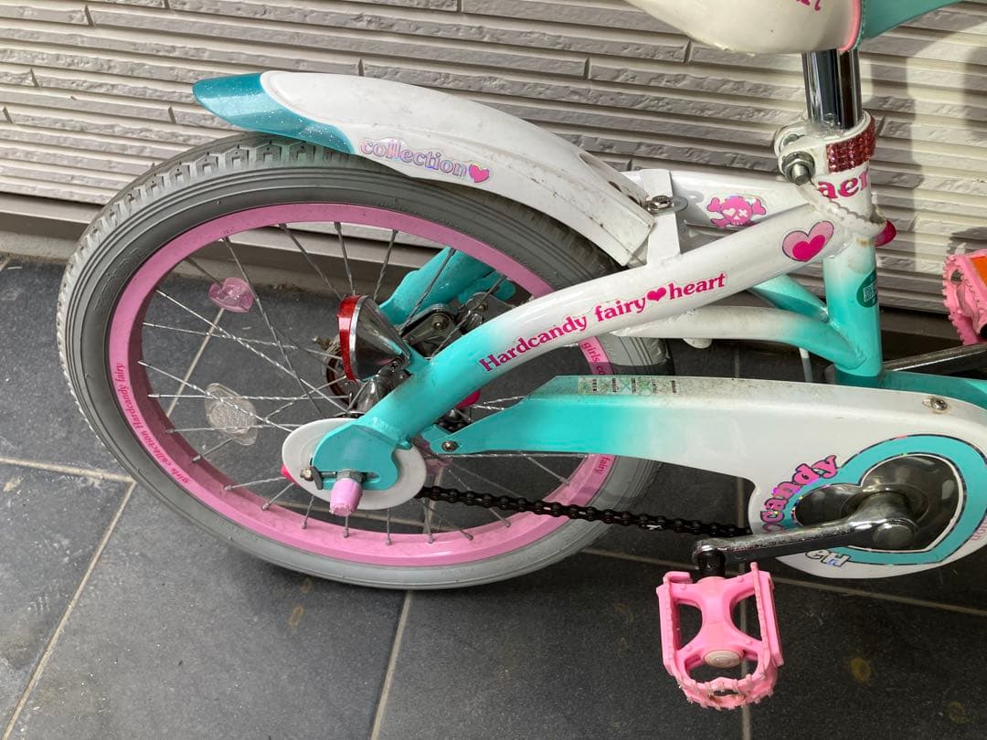 Hard Candy 幼児用自転車 水色とピンク