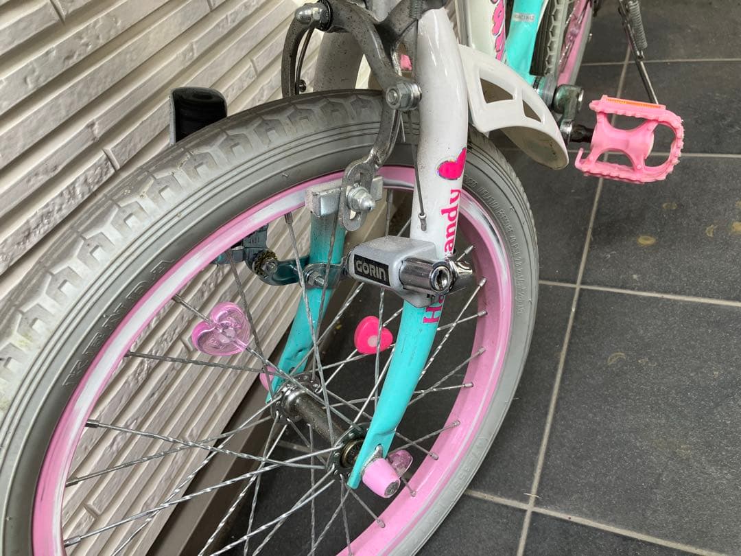 Hard Candy 幼児用自転車 水色とピンク