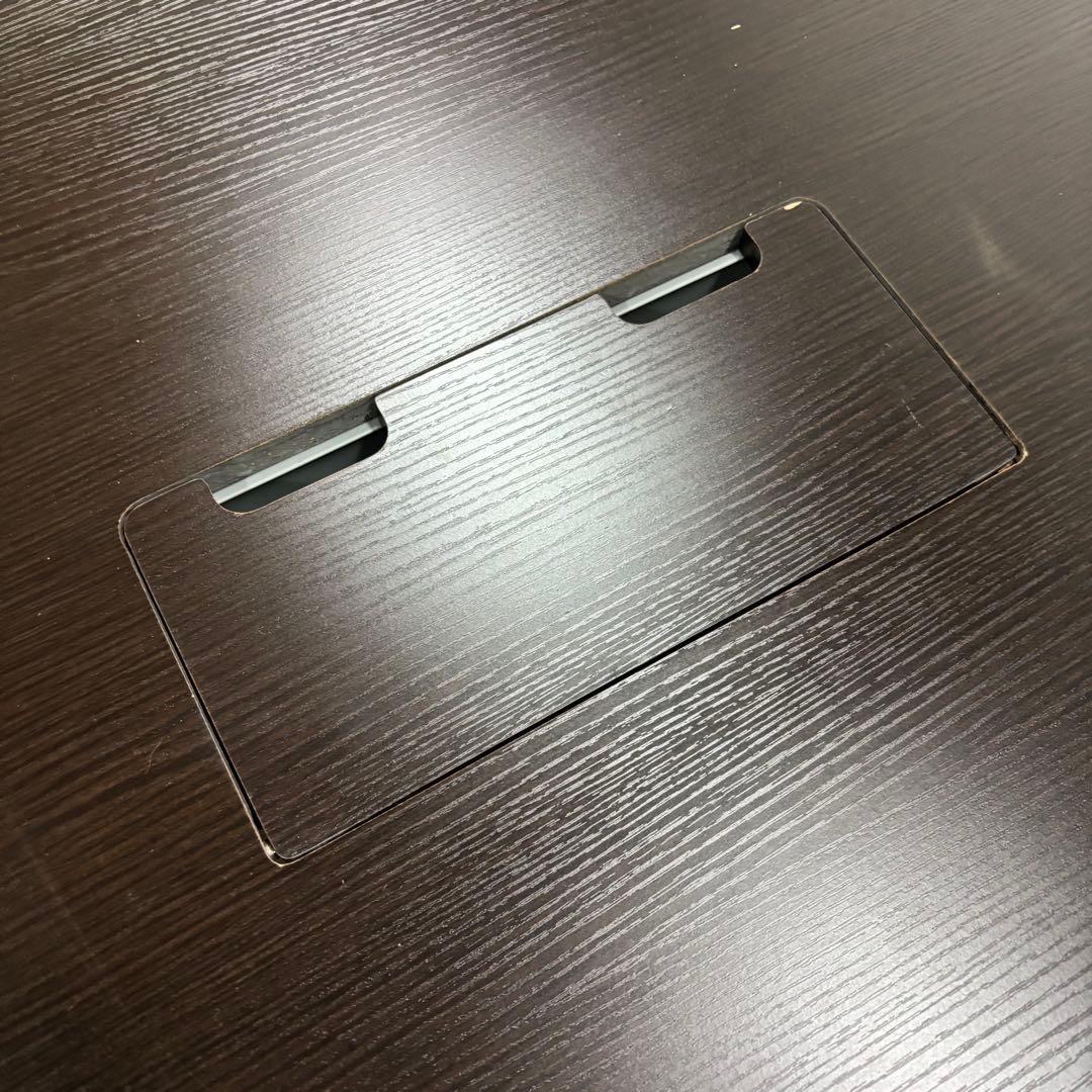 引取限定 ミーティングテーブル オフィス 分解可能 持出便利 幅210cm ①