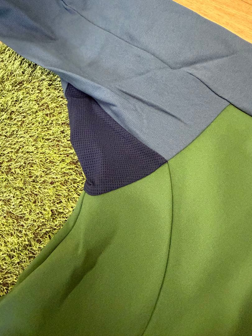 新品正規品【TFW49/size L】ワンピース　長袖ポロシャツカットソー