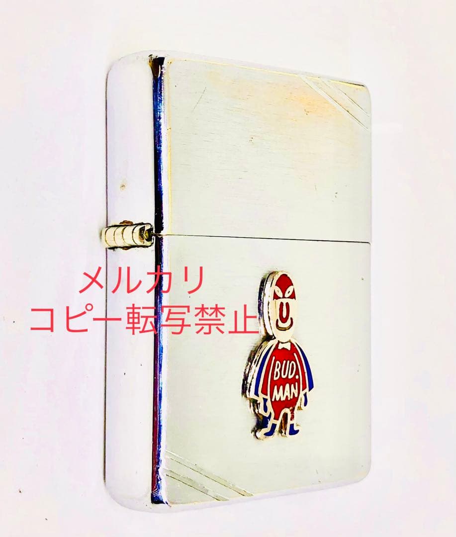 超レア！kingビール・バド怪人BAD.MANキャラクターzippo