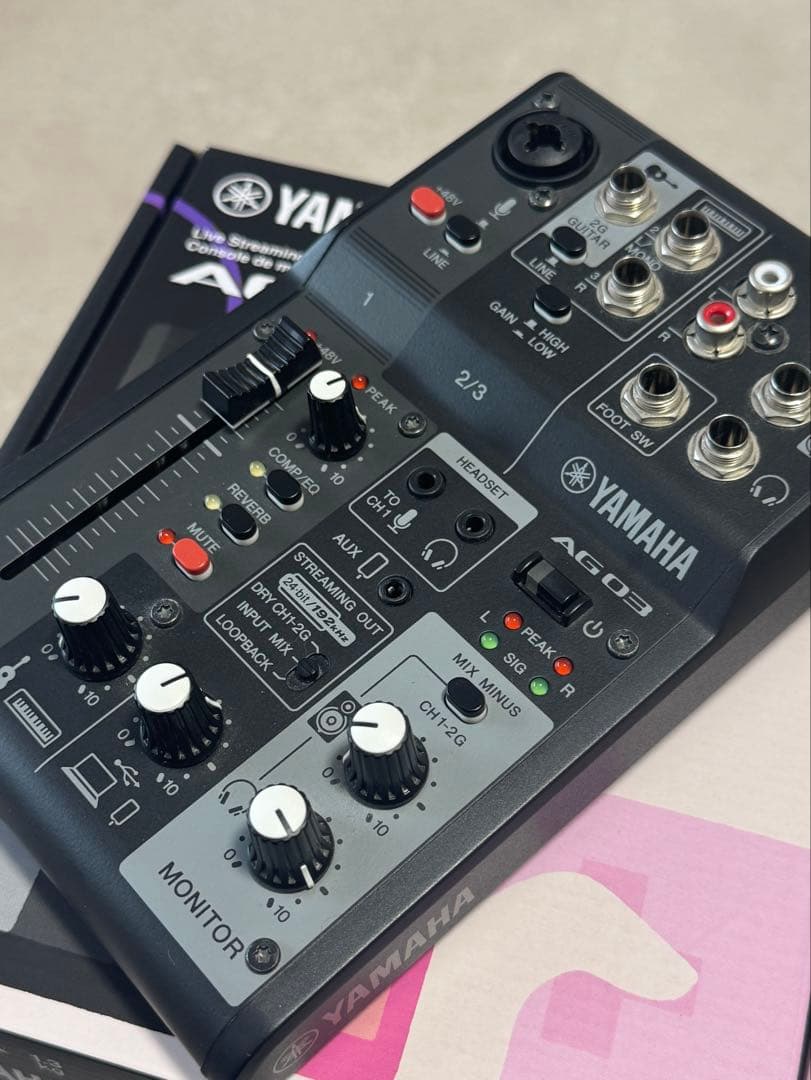 【値下げ中】AG03MK2 B / MOGAMI 2534 XLR