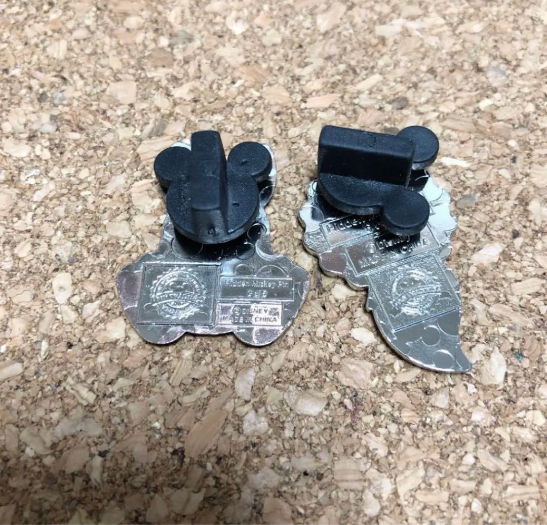 ディズニー とんすけ フラワー WDW ピンバッチ ピンバッジ ピントレ