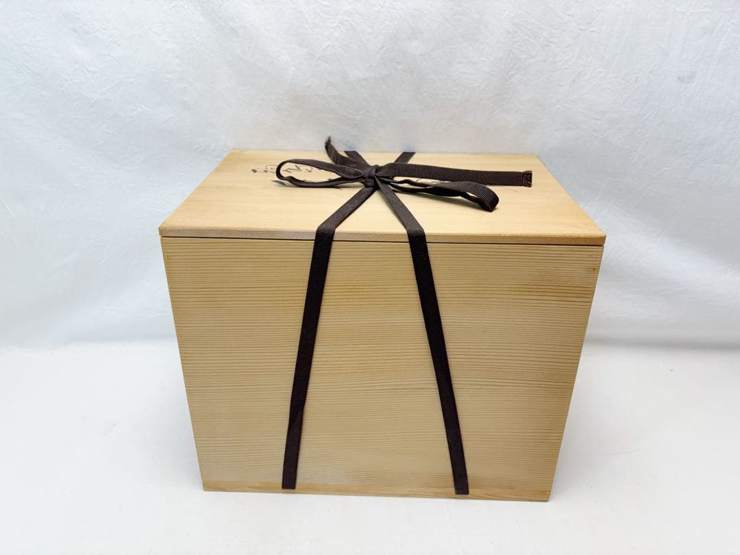 未使用 茶道具 雅峰作 輪島塗 瓢箪透かし 手付莨盆 檜垣良多造 香炉釉瓢形火入