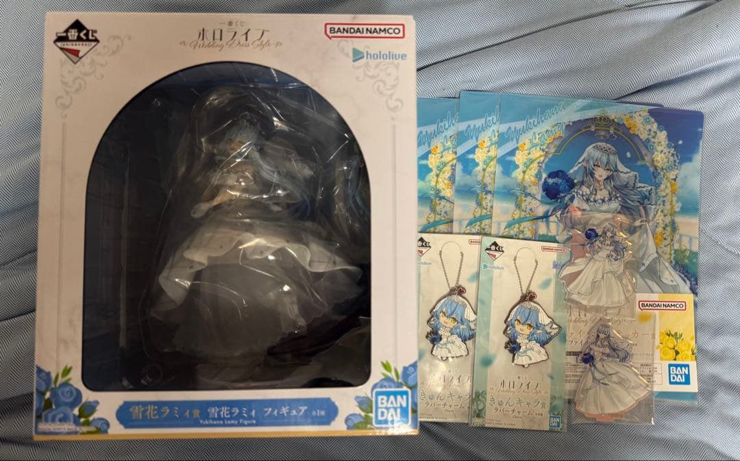 1番くじ　ホロライブ　雪花ラミィフィギュアセット