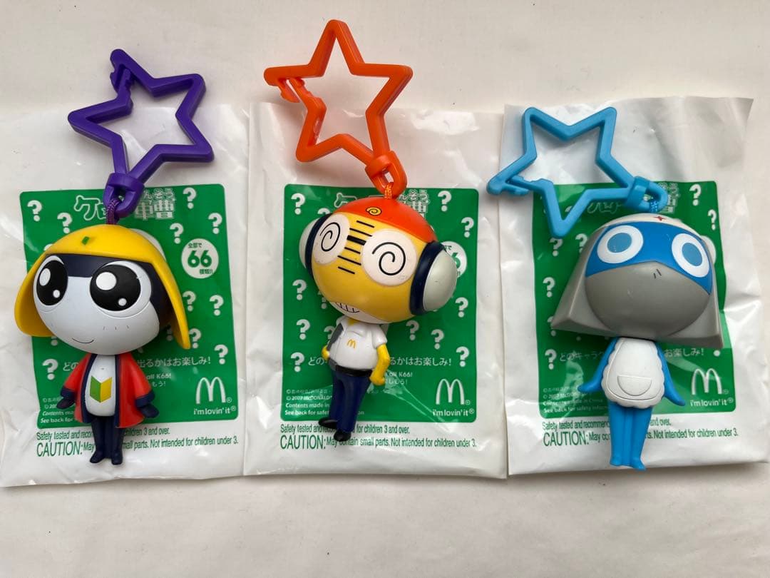 ケロロ軍曹マクドナルドハッピーセット 21点まとめて平成レトロ