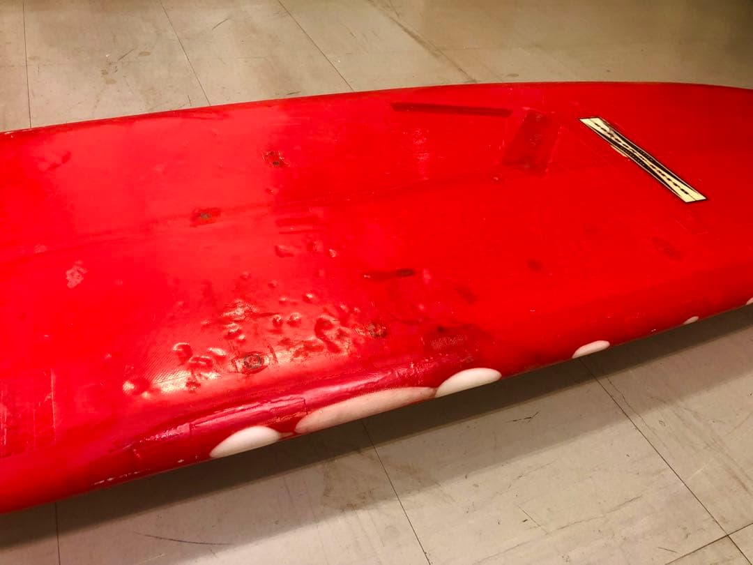 ヴィンテージ　ロングボード　G&S シングルフィン　ディスプレイ