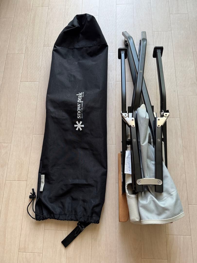  peak スノーピーク ローチェア ショート アイボリー