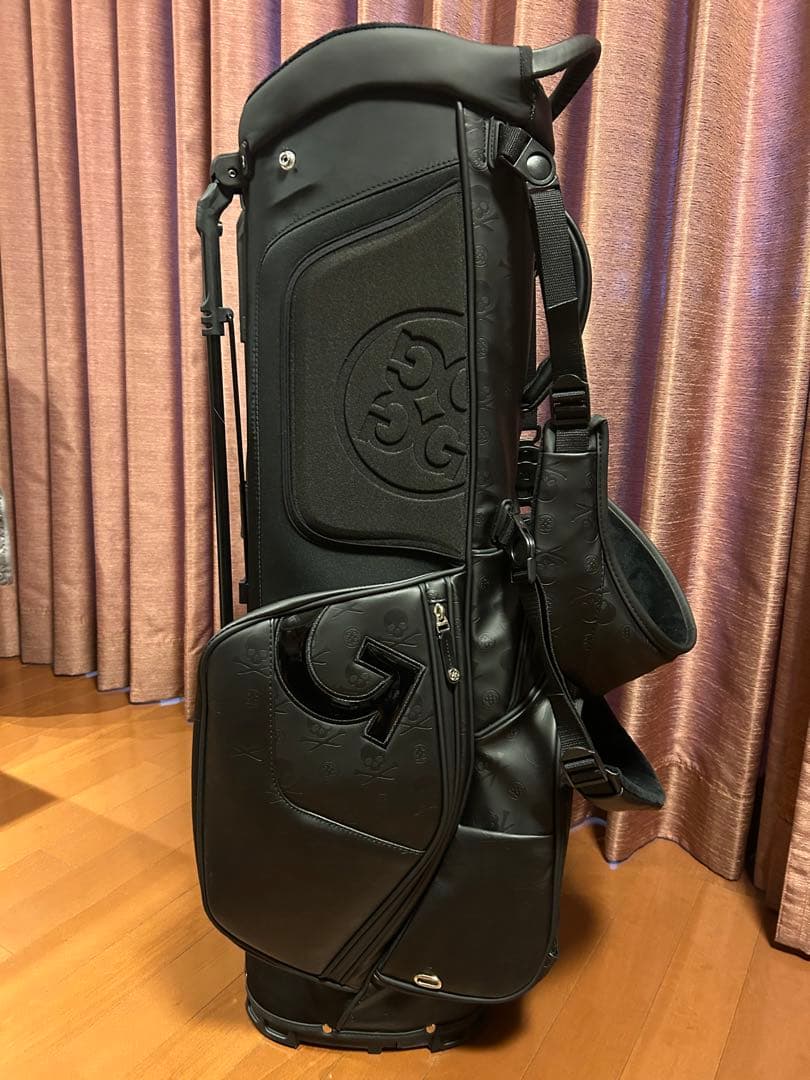 【美品!!】ジーフォア G/FORE キャディバッグ スタンド式 黒色