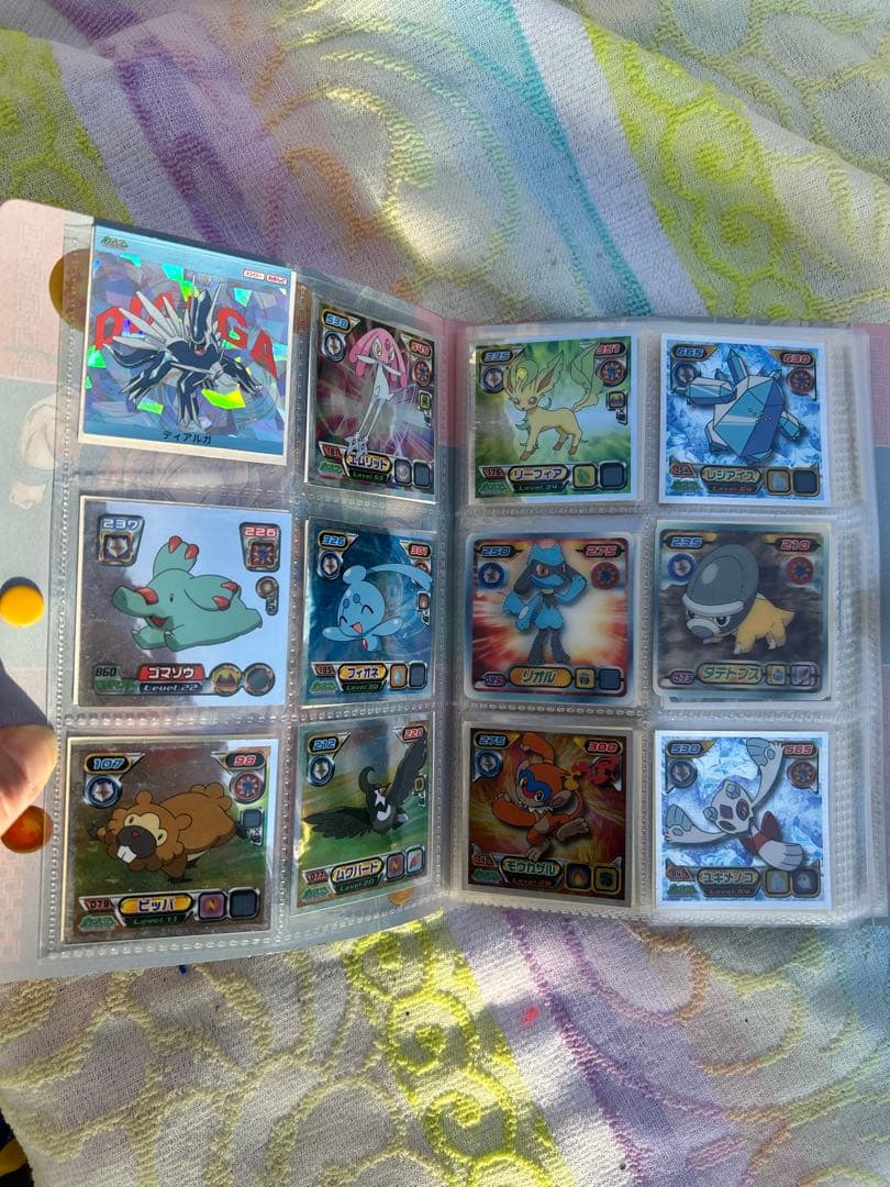 匿名配送】ドラゴンボール 列伝　ファイル　シール　ポケモン　カード　ピカチュウ