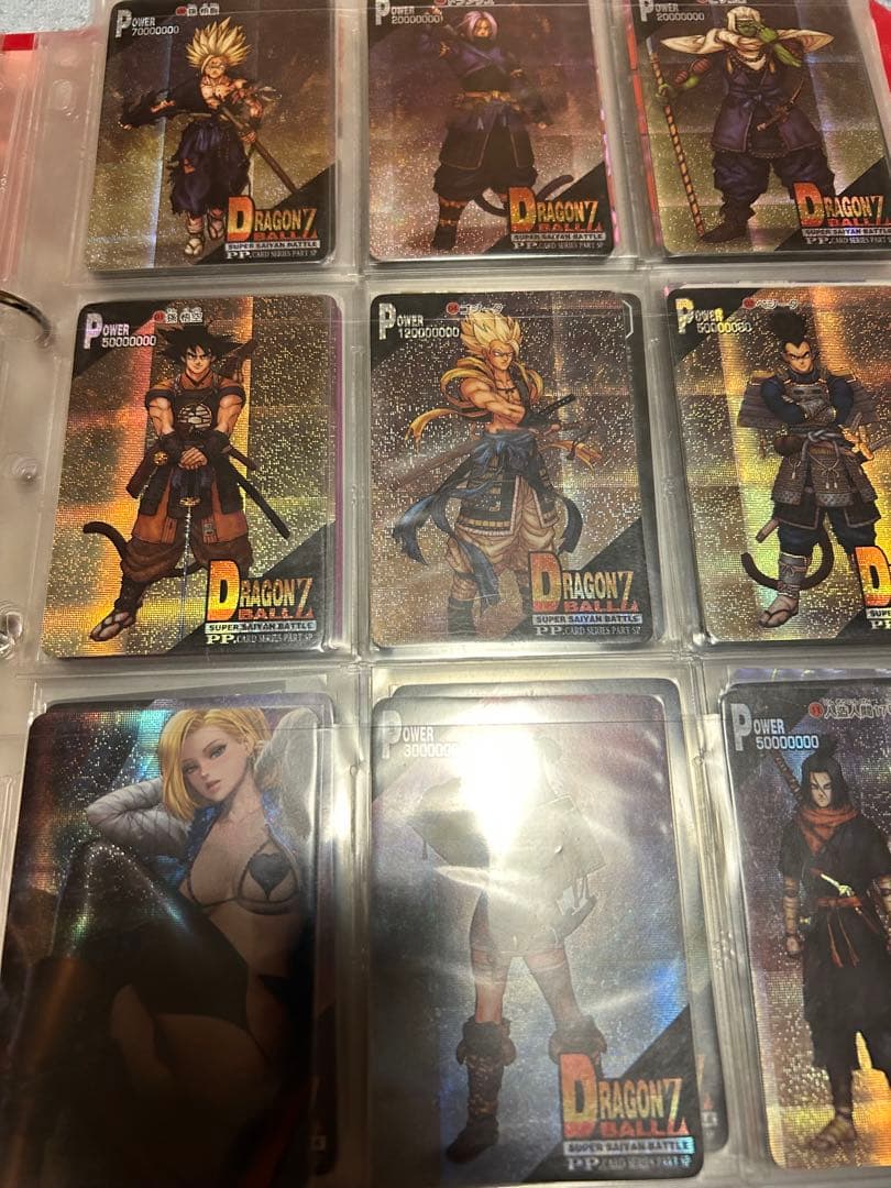 ドラゴンボールフィギュア　コレクション　カード