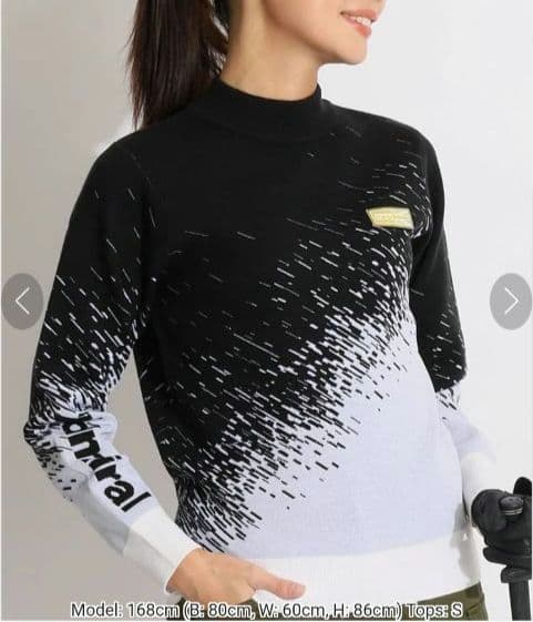 アドミラルゴルフ グラデーションセーター Ｌ