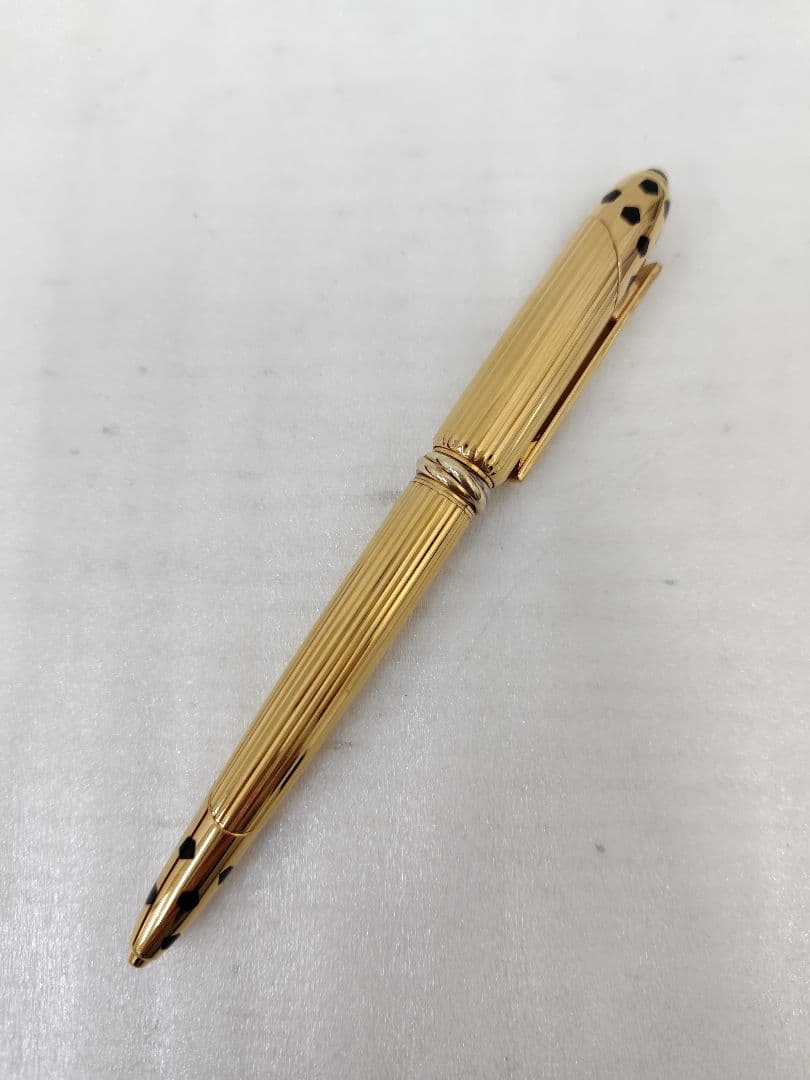 カルティエ パンテール トリニティ ゴールド ボールペン ヴィンテージ