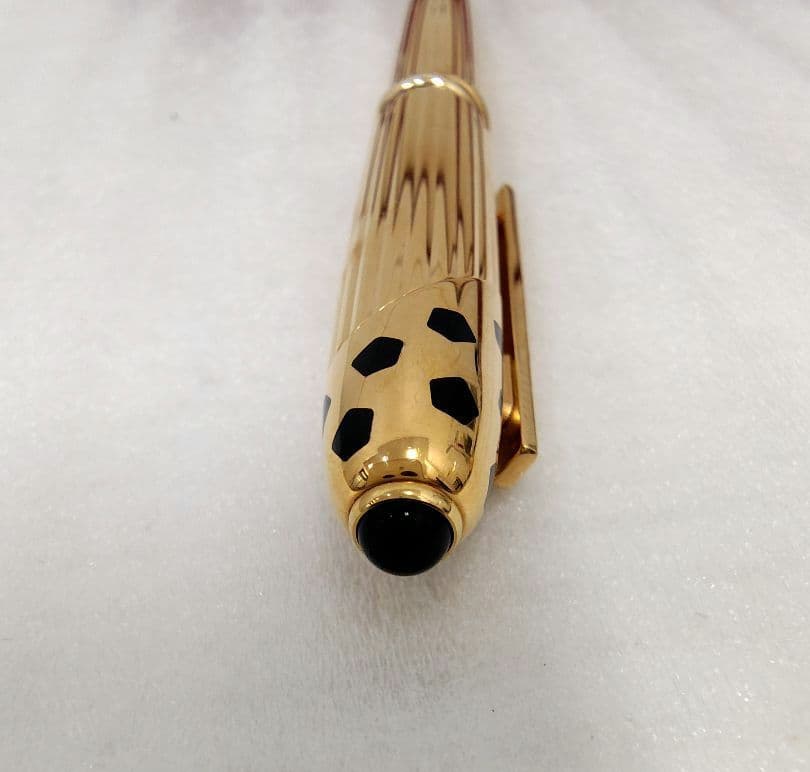 カルティエ パンテール トリニティ ゴールド ボールペン ヴィンテージ