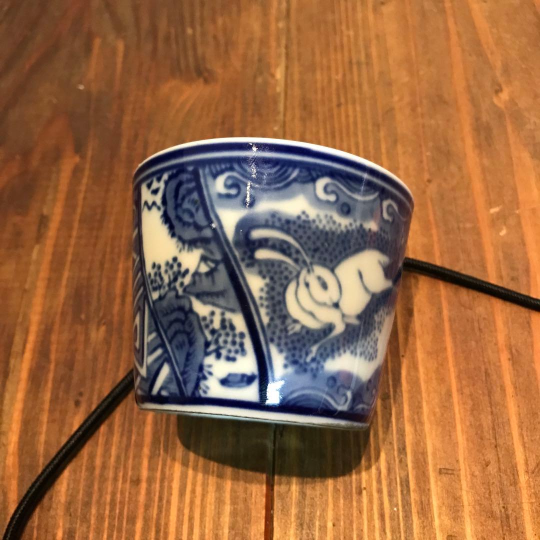 美品　古伊万里　波兎　蕎麦猪口　ソバ猪口　そばちょこ　向付　うさぎ　時代物　丁寧