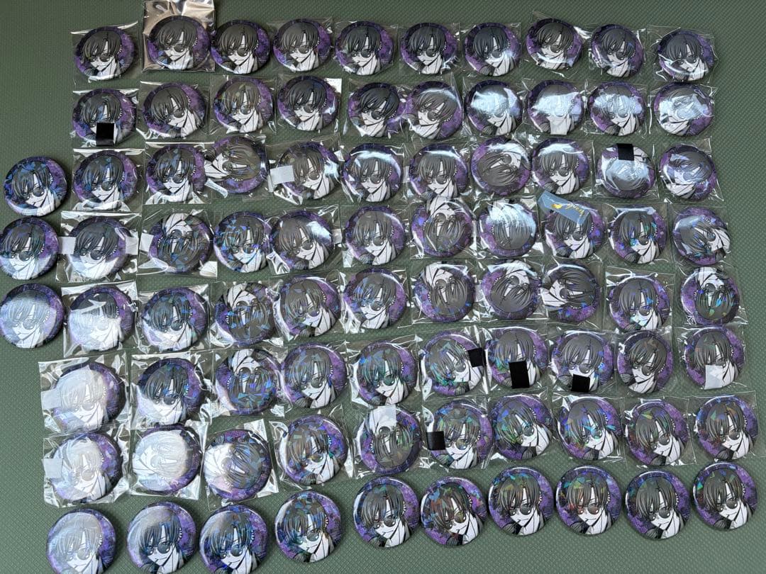 桃源暗鬼　マズル　缶バッジ　朽森紫苑　70個セット