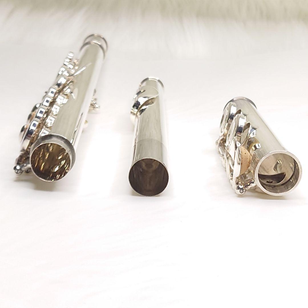 【美品】Pearl PF-521 リップ銀製 フルート flute 管楽器