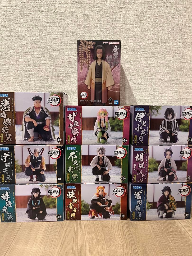 鬼滅の刃 ちょこのせプレミアムフィギュア 柱合会議 フルコンプ 産屋敷耀哉