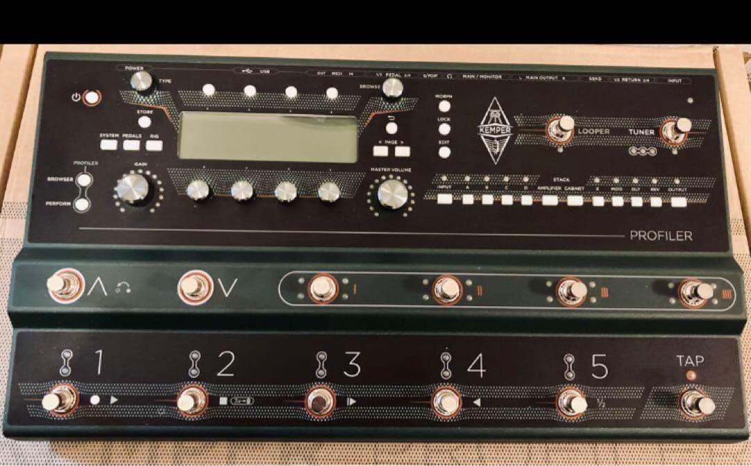 KEMPER STAGE＋専用バック+エクスプレッションぺダル+オマケ