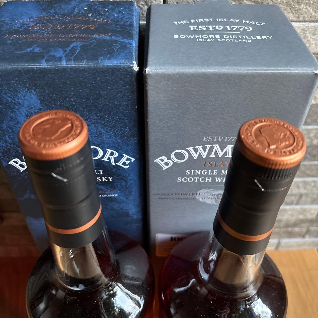 ボウモア 100 DEGREES PROOF & BLACK ROCK セット