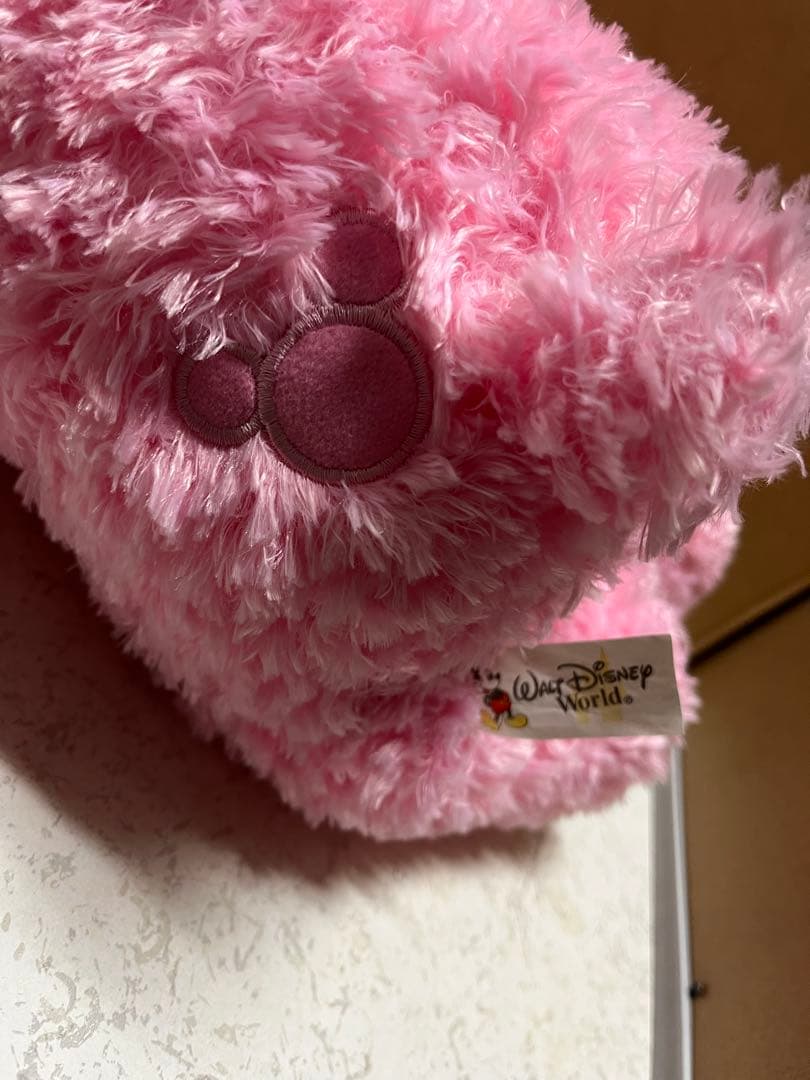 希少　最終値下げ　海外ベア　ディズニーベア　ディズニーダッフィ ピンク