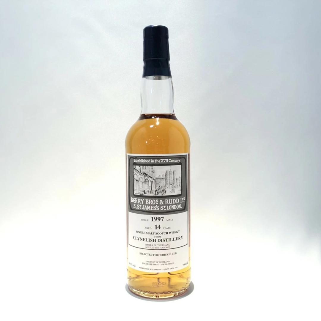 オールドボトル BBR ベリーブラザーズ クライヌリッシュ 14年 (1284)