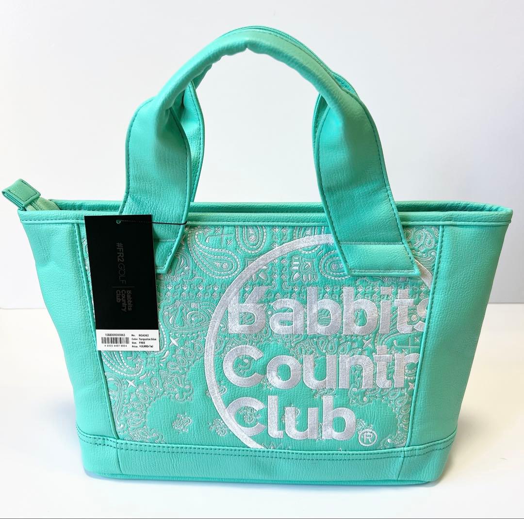 沖縄店限定 FR2GOLF【ペイズリー柄カートバッグ】月桃カラー トートバッグ